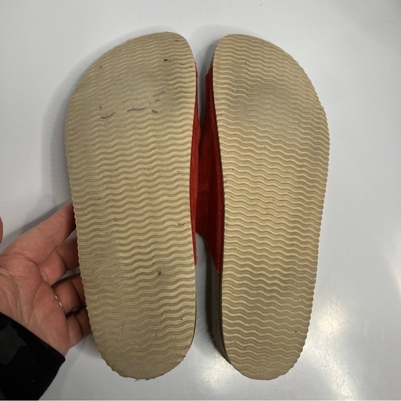 Yokono 2 strap leather sandals made in Spain red leather size 9 - Picture 10 of 10